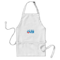 Anti-Obama Bumpersticker - Over 1-20-2013 Aprons
