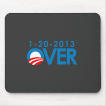 Anti-Obama Bumpersticker - Over 1-20-2013 Mouse Pads