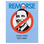 Anti-Obama Bumpersticker - Remorse flyers