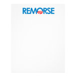 Anti-Obama Bumpersticker - Remorse Letterhead