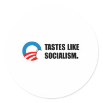 Anti-Obama Bumpersticker - Tastes like Socialism
