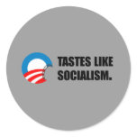 Anti-Obama Bumpersticker - Tastes like Socialism