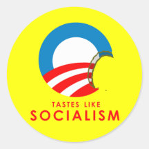 Anti-Obama Bumpersticker - Tastes like Socialism