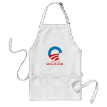 Anti-Obama Bumpersticker - Tastes like Socialism Aprons