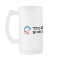 Anti-Obama Bumpersticker - Tastes like Socialism Coffee Mugs