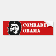 ANTI-OBAMA/CAMARADE OBAMA BUMPERSTICKER AUTOCOLLANT POUR VOITURE