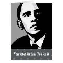 Anti-Obama - Card template