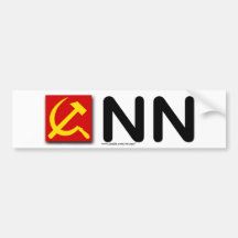 Anti Obama “Communist News Network” Bumper Stickers