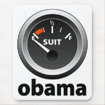 Anti-Obama: Empty Suit Mouse Pad
