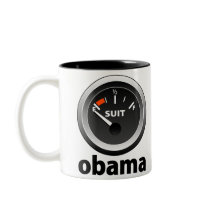 Anti-Obama: Empty Suit Coffee Mug
