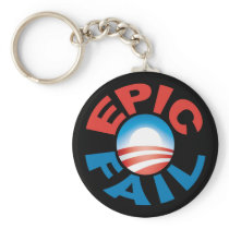 Anti-Obama Epic Fail keychain
