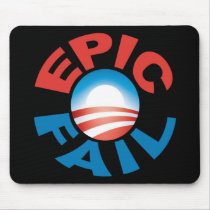 Anti-Obama Epic Fail mousepad
