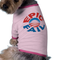 Anti-Obama Epic Fail pet clothing