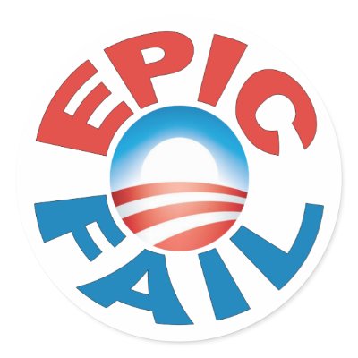 Anti-Obama Epic Fail stickers by Patriot_Resistance