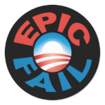Anti-Obama Epic Fail stickers