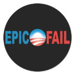 Anti-Obama Epic Fail stickers
