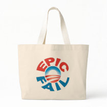 Anti-Obama Epic Fail tote Bag