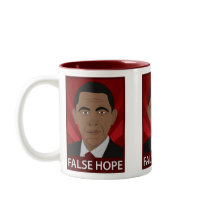 Anti-Obama: False Hope Coffee Mugs