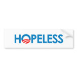 Anti-Obama - HOPELESS Bumper Sticker