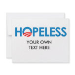 Anti-Obama - HOPELESS Personalized Invites