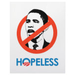 Anti-Obama - HOPELESS letterhead