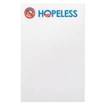 Anti-Obama - HOPELESS Stationery Design