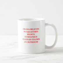 anti obama joke coffee mug
