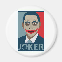 Anti-Obama Joker Fridge Magnets