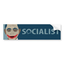 Anti-Obama Joker Socialist Bumper Stickers
