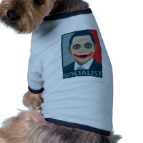 Anti-Obama Joker Socialist Doggie Tee Shirt