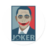 Anti-Obama Joker stickers