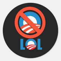 Anti-Obama - LOL Stickers