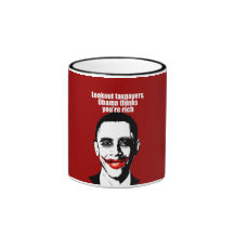 Anti-Obama - lookout taxpayers, obama thinks you'r Coffee Mugs