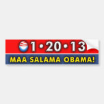 Anti Obama “Maa Salama Obama” bumper sticker