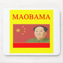 anti obama MAOBAMA Mouse Pads