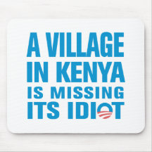 Anti Obama Mouse Pad