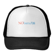 ANTI-OBAMA / NOBAMA '08 HAT