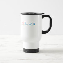ANTI-OBAMA / NOBAMA '08 MUG