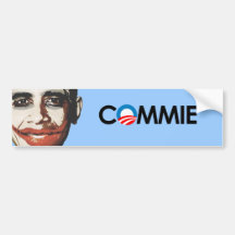 Anti-Obama - noir de coco Autocollants Pour Voiture
