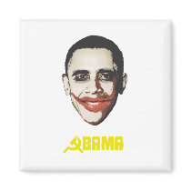 Anti-Obama - Obama is a Communist Fridge Magnet