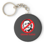 Anti-Obama - Obama Sucks Keychains
