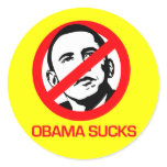 Anti-Obama - Obama Sucks Sticker