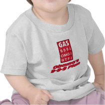 Anti Obama: Obama's 999 Plan High Gas Prices T Shirts