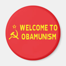 Anti Obama Obamunism Aimant Pour Réfrigérateur