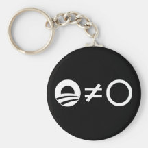 Anti-Obama Objectivist keychain