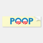 ANTI-OBAMA - POOP BUMPER STICKERS
