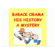 anti obama post card