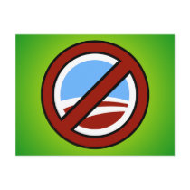 Anti Obama Postcard