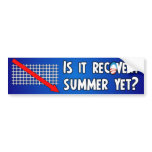 Anti Obama Recovery Summer bumper stickers