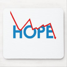 Anti-Obama - Shattered Hope Mouse Mat